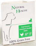 Natural Health Dog hondenvoer Steamed Carnivore Chicken 395 gr