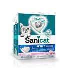 Sanicat kattenbakvulling Active White Lotus 6 ltr