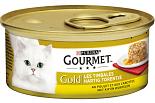 Gourmet kattenvoer Gold Hartig Torentje kip 85 gr