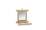 Beeztees Houten landspiegel.