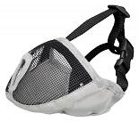 TRIXIE Muilkorf voor rassen met platte neus grijs