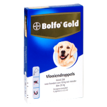 Bolfo Gold 250 hond 4 pipetten