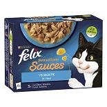 Felix Sensations Sauces Vis Selectie in saus 12 x 85 gr