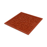 District 70 Likmat Quest Brick Red 20 x 20 cm