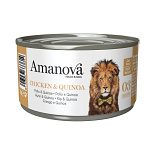 Amanova Kattenvoer Chicken & Quinoa in Broth 70 gr
