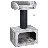 Boony Krabpaal Sasso XXL Grijs/Zwart 110 cm