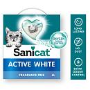 Sanicat kattenbakvulling Active White 6 ltr