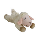Hondenspeelgoed Schaap Liggend met Piep 35 cm