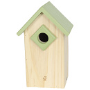 Mezenkast Ø 34 mm Lichtgroen Puntdak