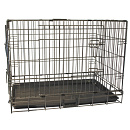 Hondenbench Premium 2-deurs Hamerslag