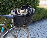TRIXIE fietsmand voor smalle bagagedragers zwart