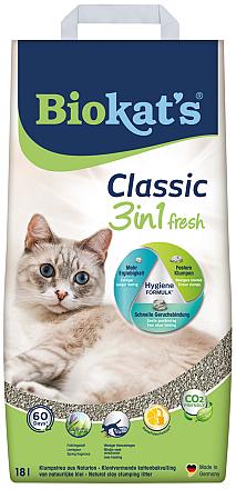 Biokat's kattenbakvulling Classic Fresh 18 ltr
