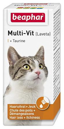 Beaphar Multi-Vit kat met taurine 20 ml