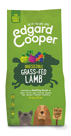 Edgard & Cooper hondenvoer Adult graslam 7 kg