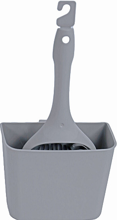 Moderna kattenbakschep Handy Max en Caddy Recycled Warmgrijs