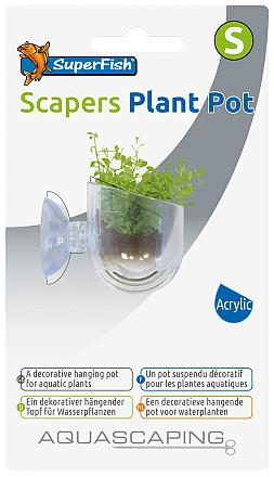 SuperFish Scapers Plant Pot Small