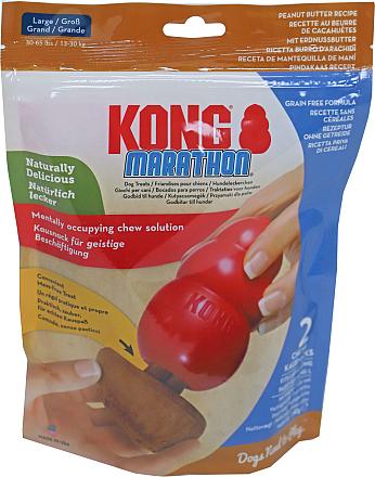 Kong Marathon Pindakaas Large 2 st