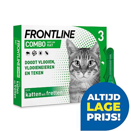 Frontline Combo kat <br>3 pipetten