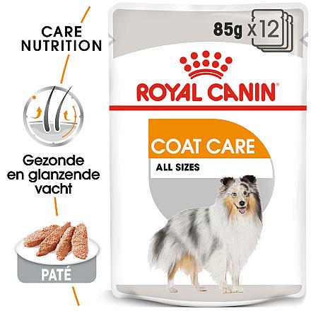 Royal Canin hondenvoer Coat Care Wet 12 x 85 gr