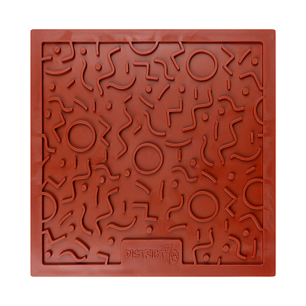 District 70 Likmat Quest Brick Red<br> 20 x 20 cm