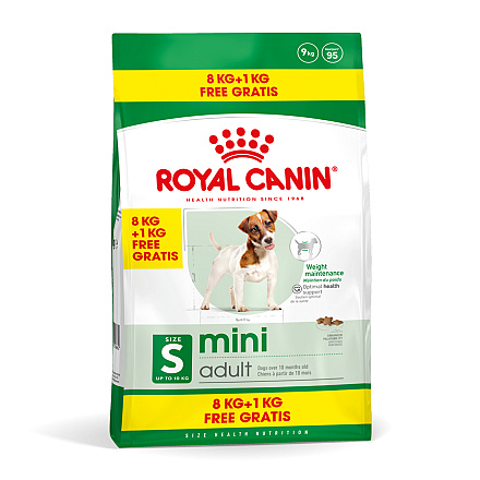 Royal Canin Hondenvoer Mini Adult 8 + 1 kg