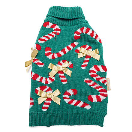 Beeztees Kersttrui Candy Canes