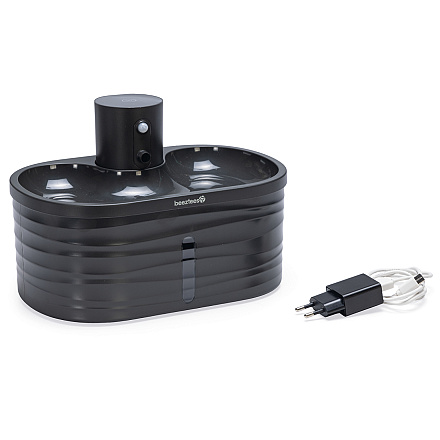 Beeztees Drinkfontein Sef Antraciet 2,5 ltr