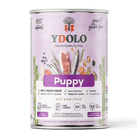 YDOLO Hondenvoer Healthy & Pure Puppy 400 gr