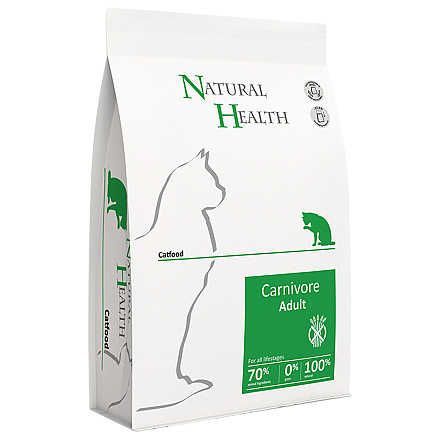 Natural Health Kattenvoer Carnivore<br> 2 kg