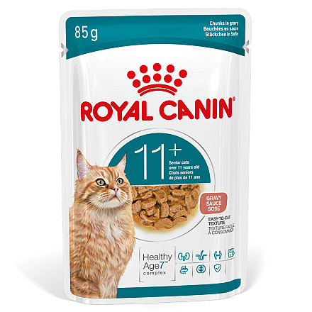 Royal Canin Kattenvoer Ageing 11+ in gravy <br>12 x 85 gr