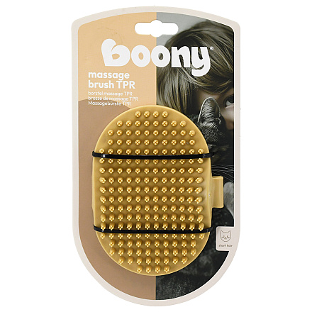 Boony Massageborstel TPR met Handvat