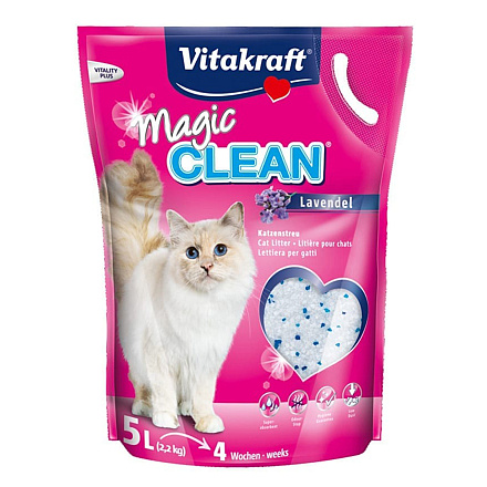 Magic Clean kattenbakvulling met Lavendel 5 ltr