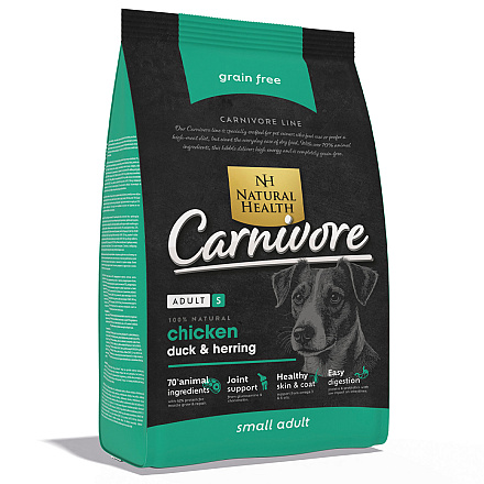 Natural Health Hondenvoer Adult S Carnivore 400 gr