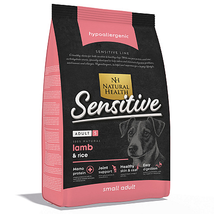 Natural Health Hondenvoer Adult S Sensitive Lamb 400 gr