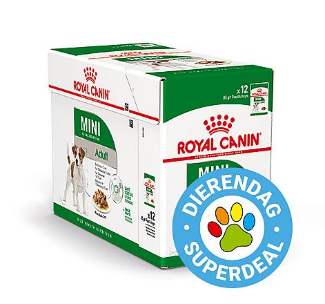 Royal Canin hondenvoer Mini Adult 12 x 85 gr