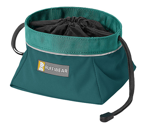 Ruffwear voerbak Quencher Cinch Top Tumalo Teal