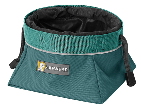 Ruffwear voerbak Quencher Cinch Top Tumalo Teal