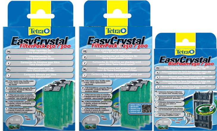 Tetra EasyCrystal filterpack 250/300 3 st