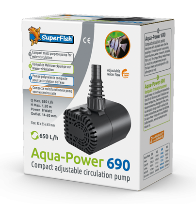 SuperFish Circulatiepomp <br>Aqua-Power 690